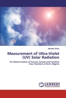 Measurement of Ultra-Violet (UV) Solar Radiation 3659905550 Book Cover