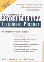 The Complete Psychotherapy Treatment Planner (Wiley Series in Clinical Psychology) 0471117382 Book Cover