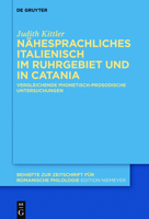 N�hesprachliches Italienisch Im Ruhrgebiet Und in Catania 3110412276 Book Cover