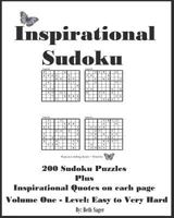 Inspirational Sudoku Puzzles: 200 Sudoku Puzzle Plus Inspirational Quotes 153319811X Book Cover