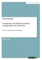 Sozialisation Im Diskurs Deutscher Sozialpolitik Und Sozialrecht (German Edition) 3668313881 Book Cover