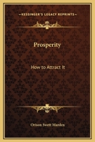 Prosperity: How to Attract It 8027332281 Book Cover