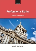 Professional Ethics 0198860447 Book Cover