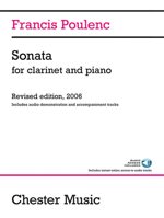 Francis Poulenc: Sonata For Clarinet And Piano (Audio Edition) 1783059516 Book Cover