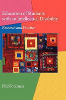 Education of Students with an Intellectual Disability: Research and Practice (Hc) 1607522152 Book Cover