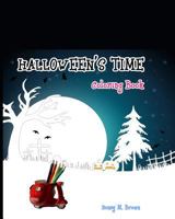 Halloween's time: coloring for relax 1539815447 Book Cover