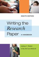 Writing the Research Paper: A Handbook With Both the Mla and Apa Documentation Styles 0495799653 Book Cover