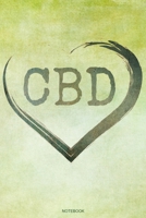 CBD Notebook: Lustiges Medizinisches Cannabis Reggae Geschenk CBD für den Rasta Geburtstag Weihnachten Weed Grower und Stoner Tagebuch Chiller Heft ... I Größe 6 x 9 I Liniert I 120 Seiten 1691646253 Book Cover