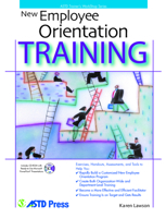 New Employee Orientation Training (Astd Trainer's Workshop Series) 1562863185 Book Cover