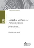 Derecho: Conceptos Fundamentales: Iniciación crítica a la mentalidad jurídica (Spanish Edition) B0CJH44FJ8 Book Cover