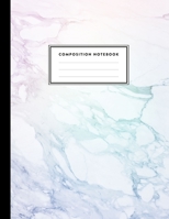 Composition Notebook: Rainbow Marble, Journal for Girls, Kids, School, Students and Teachers (College Ruled 8.5 x 11, 100 pages) 108916825X Book Cover