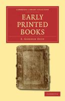 Early Printed Books 9354544932 Book Cover