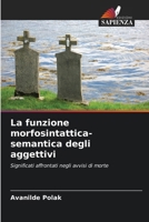 La funzione morfosintattica-semantica degli aggettivi (Italian Edition) 6208271010 Book Cover