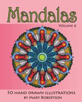 Mandalas: 50 Hand Drawn Illustrations 1938519019 Book Cover