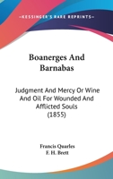 Boanerges and Barnabas 1164589571 Book Cover