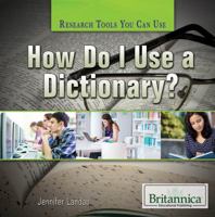 How Do I Use a Dictionary? 1622753445 Book Cover