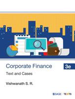 Corporate Finance: Text and Cases 9353282896 Book Cover