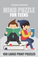 Mind Puzzle for Teens: Dominosa Puzzle - 100 Large Print Puzzles 1983357006 Book Cover