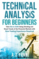 Technical Analysis for Beginners: Take $1k to $10k Using Charting and Stock Trends of the Financial Markets with Zero Trading Experience Required 1739925017 Book Cover