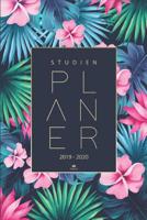 Studienplaner 2019 2020: Ein Studentenkalender von August 2019 bis September 2020 - Studienplaner und Semesterkalender 2019 - 2020 - Timer, Terminplaner und Kalender 2019 2020 1081634804 Book Cover