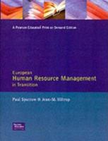 European Human Resource Management in Transition 0132020955 Book Cover