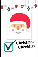 Christmas Checklist!: Holiday To Do List/Over 7,000 blank lines with checkboxes next to them 1712603698 Book Cover