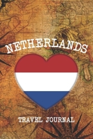 Netherlands: 6x9 Travel planner I Road trip planner I Dot grid journal I Travel notebook I Travel diary I Pocket journal I Gift for Backpacker 1673730272 Book Cover