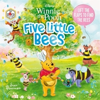 Disney Winnie the Pooh: Five Little Bees: An Easter lift-the-flap picture book 1835872859 Book Cover