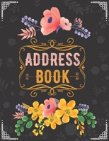 Address Book: Birthdays & Address Book for Contacts, Addresses, Phone Numbers, Email, Social Media & Birthdays (Address Books) 1701456222 Book Cover