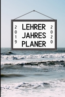 Lehrer Jahres Planer 2019 2020: A5 Lehrerplaner LINIERT Geschenkidee f�r Lehrer - Abschiedsgeschenk Grundschule - Klassengeschenk - Dankesch�n - Geschenk-Buch zum Schulabschluss 1687638101 Book Cover