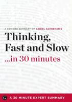 Thinking, Fast and Slow by Daniel Kahneman 1623150604 Book Cover