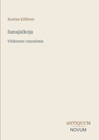 Sanajalkoja: Vihkonen runoelmia -Large Print 3387427700 Book Cover