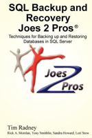 SQL Backup and Recovery Joes 2 Pros 1480127523 Book Cover