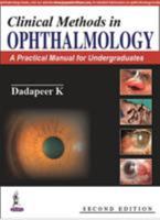 Clinical Methods In Ophthalmology:A Practical Manual For Medical Students 935152907X Book Cover