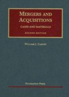 Carney's Mergers and Acquisitions, Cases and Materials, 2D Edition (University Casebook Series) 1599410524 Book Cover