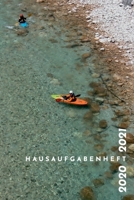 Hausaufgabenheft 2020 / 2021: Kalender September 2020 bis August 2021, Wochenplaner 1 Woche auf 2 Seiten, Schulaufgabentermine, Notenübersicht auf 2 Seiten, Notizen, ca. 15x21 cm (German Edition) 1660483832 Book Cover