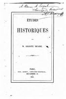 Etudes Historiques 1533533873 Book Cover