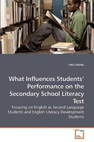 What Influences Students' Performance on the Secondary School Literacy Test 363923362X Book Cover