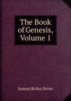 The Book of Genesis Volume 1 5875655585 Book Cover