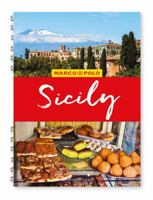 Sicily Marco Polo Travel Guide - with pull out map 3829755589 Book Cover