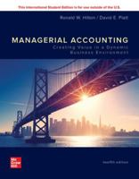 Managerial Accounting 0078110912 Book Cover