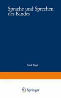 Sprache Und Sprechen Des Kindes 3531220594 Book Cover