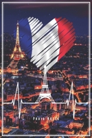 Paris Notes: Paris Notizbuch Planer Tagebuch (Liniert, 15 x 23 cm, 120 Linierte Seiten, 6 x 9) Geschenk F�r Pariser & Frankreich Fans 1706093977 Book Cover