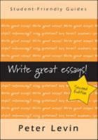 Write Great Essays! Reading and Essay Writing for Undergraduates and Taught Postgraduates (Student-Friendly Guides series) 0335215777 Book Cover