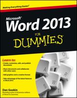 Word 2013 for Dummies 1118491238 Book Cover