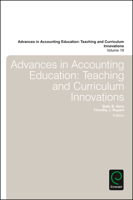 Advances in Accounting Education: Teaching and Curriculum Innovations 1787433447 Book Cover