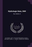 Hydrologic Data, 1969 134154690X Book Cover