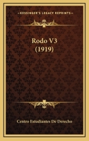 Rodo V3 (1919) 1166922502 Book Cover