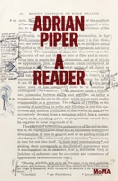 Adrian Piper: A Reader 1633450333 Book Cover