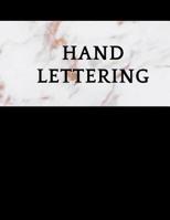 Handlettering: sch�n schreiben lernen, �bungsheft mit 120 leeren Seiten 1098559835 Book Cover